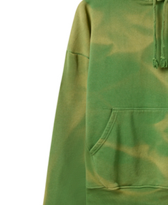 Sudadera con capucha lavada con ácido de 100% algodón de alta calidad personalizada al por mayor ropa de calle unisex para hombre serigrafía polar GSM alto para invierno - Product Image 6