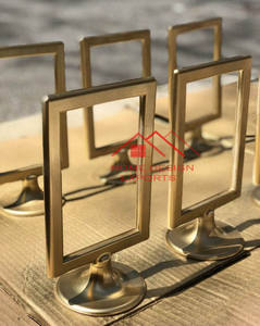 Customize Design Hot Selling Home Hotel Decor Wall Hanging Brass <b>Photo</b> <b>Frame</b> - Product Image 5