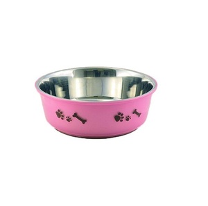 Mangeoire pour animaux de compagnie en métal à base lourde avec conception antidérapante et construction solide pour éviter les déversements et les renversements pendant l'heure du repas - Product Image 5