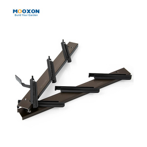 Cadre <span class=keywords><strong>de</strong></span> persiennes en aluminium thermolaqué, système <span class=keywords><strong>de</strong></span> lames réglables imperméable <span class=keywords><strong>pour</strong></span> portes patio et fenêtres <span class=keywords><strong>de</strong></span> maison - Product Image 4