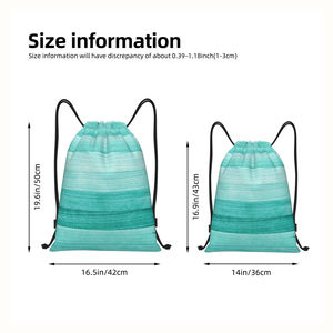 Customized Extra Large Nylon Drawstring Bag with Logo <b>Heavy</b> <b>Duty</b> Durable Travel Shopping Bag Cotton Canvas Material - Product Image 5