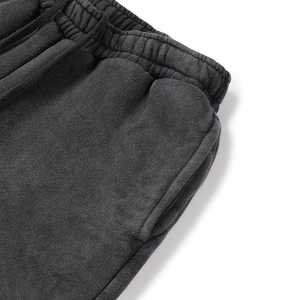 กางเกงวอร์มผู้ชายทรงหลวมเอวสูงสไตล์วินเทจซักด้วยกรดลายพลอยเทียมสำหรับซักซักเสื้อผ้าแนวสตรีท - Product Image 3