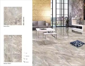 Vistaar 2x2กระเบื้องเซรามิคลายครามพื้นและผนัง600x600แอตแลทิสสีเบจ60x60 gvt 24x24 - Product Image 6