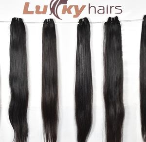 Paquetes de cabello indio Virgen sin procesar a precio de fábrica al por mayor, cabello alineado con cutícula recto y ondulado profundo sin procesar - Product Image 2