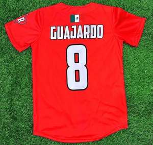 Camiseta de béisbol de alta calidad personalizada botón completo sublimación uniforme para hombres mujeres jóvenes Softball Jersey camisetas de béisbol - Product Image 2