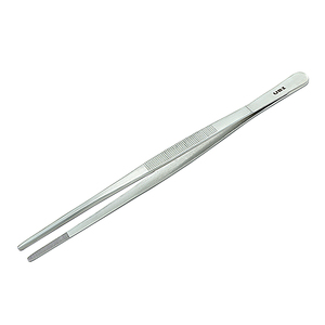 Pinzas de Cocina Profesionales Extra Largas de 26 cm, Pinzas Culinarias de Acero con Alto Contenido de Carbono, con Puntas Puntiagudas, de Acero Inoxidable - Product Image 1