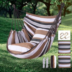 Fauteuil <span class=keywords><strong>suspendu</strong></span> confortable |   Siège <span class=keywords><strong>suspendu</strong></span> confortable pour l'intérieur et l'extérieur, idéal pour la détente sur la terrasse, le balcon et dans la chambre - Product Image 2