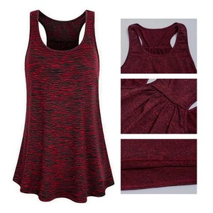 เสื้อกล้ามเล่นยิมสำหรับผู้หญิงเสื้อออกกำลังกายพิมพ์ซับลิเมชันตามสั่ง - Product Image 1