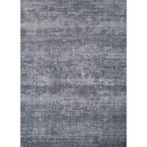 Alfombra de Lana Azul Anudada a Mano para Diseñadores de Interiores, Estilo Clásico para el Hogar, Alfombra Rectangular Grande Abstracta Hecha a Mano para Sala de Estar - Product Image 1