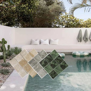 Vente en gros de carreaux de mosaïque en céramique jet d'encre pierre verte Sukabumi pierre verte carreaux de <span class=keywords><strong>piscine</strong></span> extérieure - Product Image 1