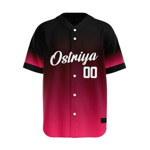 Maillot de baseball à manches courtes à boutons pour hommes et femmes, vêtements de sport hip-hop, maillot de baseball à prix avantageux - Product Image 1