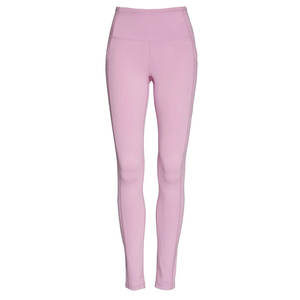 Leggings de Yoga à motif solide pour femmes de haute qualité respirant à séchage rapide Spandex/Polyester fermeture à la taille élastique faite - Product Image 1