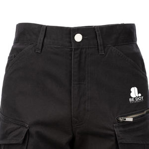 High Quality Men High Street Style Solid Cargo Shorts Breathable <b>Eco</b> Friendly Quick Dry Plain Dyed Polyester Cotton OEM - Product Image 4