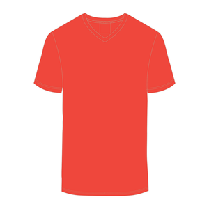 Camiseta de Cuello en V para Hombre, 100% Algodón Orgánico de Lujo, Preencogida, Premium, Manga Corta, Transpirable - Product Image 3