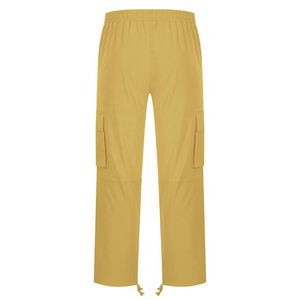 Pantalon de jogging en molleton de coton personnalisé du fournisseur professionnel taille élastique mode Sports de plein air décontracté multi-poches devant plat - Product Image 2