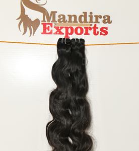 100% cabello virgen de templo indio barato sedoso Bodywave paquetes de cabello humano sin procesar procesamiento químico cabello humano indio crudo - Product Image 3