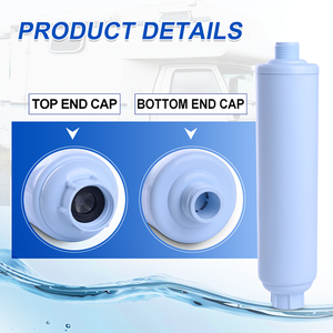 Filtre à eau Icegalax KDF+charbon actif, haute efficacité, portable, purification domestique, alimentation manuelle pour une eau propre - Product Image 3