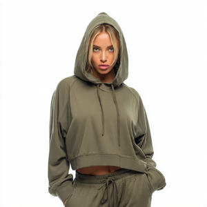 Ensemble sweat-shirt ample et pantalon cargo à épaules tombantes, 500 GSM, imprimé sur le devant, streetwear écologique, surdimensionné, hiver - Product Image 5