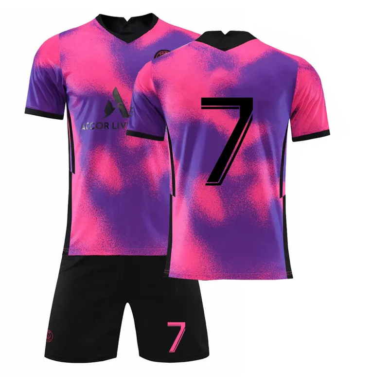 Camisetas de fútbol con sublimación, nuevo diseño personalizado