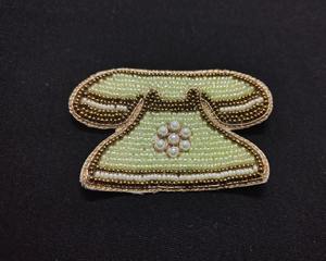 Broche de Diseño de Insecto con Cuentas de Nuevo Estilo con Pedrería, Broche de Bordado con Cuentas Ornamentales con Diseño Personalizado de glowin fashion - Product Image 5