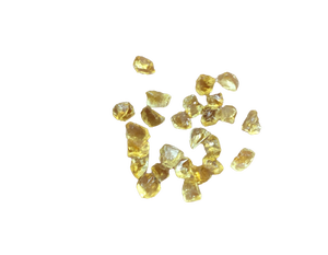2-4 MM Natural amarillo citrino gemas racimo 50 piezas tamaño crudo suelto áspero citrino curación piedras de cristal citrino crudo - Product Image 3