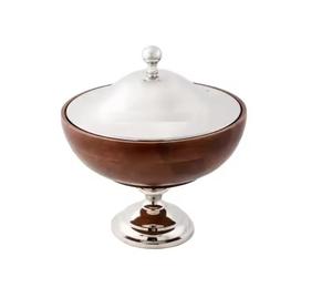 Pot et casserole en métal isolé de luxe tendance Design vintage pour le service de restauration d'hôtel de mariage - Product Image 4