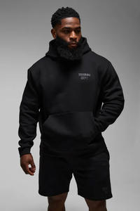 Sudadera con Capucha Extra Grande para Hombre, Tendencia Invierno 2025, Impresión de Goma de Alta Transferencia, Bordada, Algodón Grueso de Calidad, Bolsillo Personalizado - Product Image 3