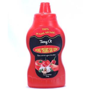 Sauce chili 200g en bouteille, goût épicé, sucré et aigre, fournie par le fabricant de chaînes de distribution de soies, pour restaurants, supermarchés, vente au détail et en vrac - Product Image 4