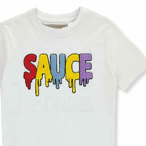 Ropa informal para hombres, camisetas bordadas, ropa de calle, nueva moda, cómoda, 100% algodón, ecológica - Product Image 2