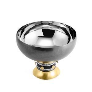 Increíble Copa de Champán Redonda de Metal con Acabado Dorado, Copa para Almacenar Vino y Cócteles para Uso en Bares y Hoteles - Product Image 5