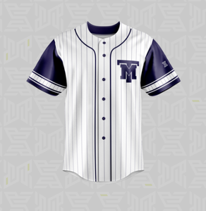 Maillot de baseball à sublimation personnalisée de qualité supérieure Chemise de baseball respirante à boutons en gros Maillot personnalisé pour jeunes adultes - Product Image 5