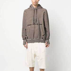 Sudaderas con Capucha para Hombre Más Vendidas, Nuevo Diseño de Invierno, Técnica de Teñido Liso, Bajo MOQ, Venta al por Mayor, Patrón Sólido, Cuello con Capucha - Product Image 4