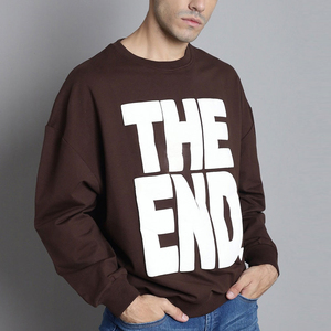 Haute demande hommes manches longues sweat séchage rapide coton mélangé tenue pour l'hiver à la mode Style décontracté hommes sweats - Product Image 2