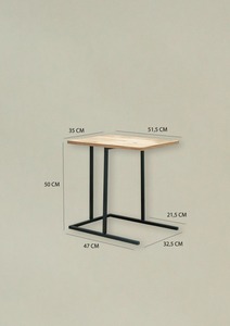C Shaped Side <b>Table</b> <b>Sofa</b> Side <b>Table</b> Couch Laptop <b>Table</b> C <b>Table</b> For Couch Metal <b>End</b> <b>Table</b> Coffee Side <b>Table</b> Small Accent <b>Table</b> C - Product Image 3