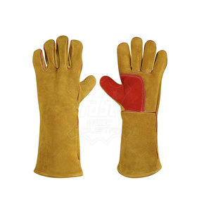 Safety Work Wear Welding Gloves Heavy Duty <b>Industrial</b> Welding Gloves High <b>Manufacturers</b> Welding Gloves - Product Image 1