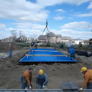 Grande taille 6m 8m 10m 12m fibre de verre FRP natation Spa piscine arrière-cour familiale Jacuzzi piscine - Product Image 1