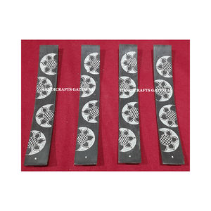 Porta Incienso Redondo de Piedra Jabonosa Natural, Diseño Creativo Hecho a Mano, Tallado a Mano, para Decoración del Hogar y Templos - Product Image 3