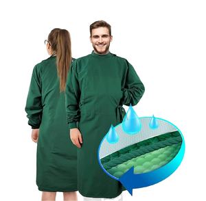 Fabricant de blouse de patient Robe d'hôpital à épaules ouvertes Robe de patient à manches courtes - Product Image 1