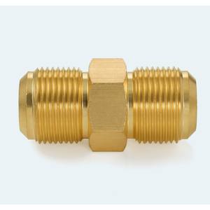 Raccord en Laiton BrassBlizz 3/4 x 3/4 (lot de 2) - Filetage 1-1/16-14, 45° °   Raccord en laiton SAE, 1050 PSI pour la climatisation et la réfrigération - Product Image 6