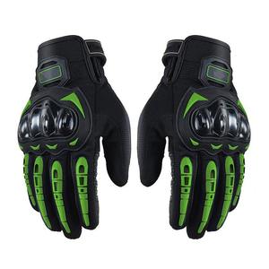 Gants de moto en cuir respirant à coque rigide pour l'hiver et l'été, course, écran tactile, gants de motocross - Product Image 2