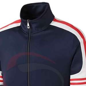 <b>Men</b> High Quality <b>Micro</b> Polyester Fabric Tracksuit Athletic Gym Fitness Running Training Sportswear Durable Comfort Daily Set - Product Image 2