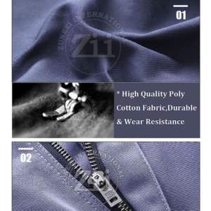 Pantalones de Trabajo de Seguridad FR 100% Algodón, ANSI Clase 1, EN ISO 20471 Clase 2, con Luz LED Intermitente, Impermeables, Lavables, y Chaleco Amarillo con Logotipo Personalizado - Product Image 4