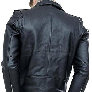 Chaquetas de cuero para hombre de calidad superior más vendidas, ropa informal de invierno en colores sólidos - Product Image 5