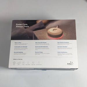 Chaussette intelligente pour bébé S320, détection de mouvement sans fil, vision nocturne, 1080p, 2,4 GHz, batterie rechargeable, étanche IP65 - Product Image 2