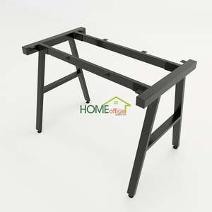 Concept 100x60 Assembly <b>Desk</b> Trapeze Design Dual Minimalist Luxury for Bedroom/<b>Study</b> Easy-to-Assemble Office Furniture-HBAC001 - Product Image 3