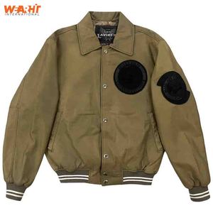 Chaqueta Varsity de Béisbol Personalizada de Alta Calidad para Hombre, Invierno, Bordado Chenille, Resistente al Viento, Reversible, OEM - Product Image 1