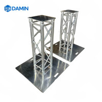 Plaques de base de tour de système d'éclairage de scène en aluminium, légères, robustes, certifiées TUV CE, pour stands d'exposition DJ