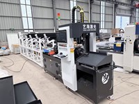Machine de découpe de tubes au laser à fibre CNC certifiée CE, haute vitesse, chargement automatique, moteur servo pour acier inoxydable, fer, aluminium