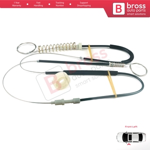 Kit de réparation de lève-vitre gauche BWR5162 pour TT MK1 8N 8N3 8N9 1998-2006 2 portes 8N0837461 - Product Image 4