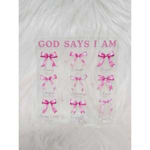 Autocollants décoratifs A25pen God Says - Product Image 1